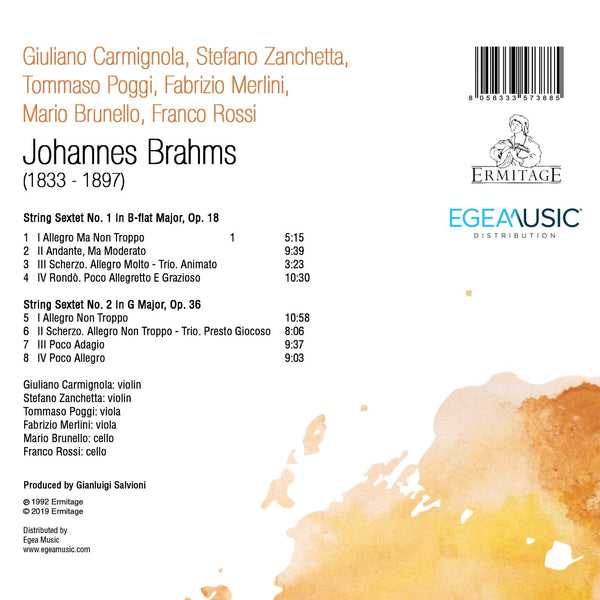 Brahms: String Sextets Opp. 18 & 36