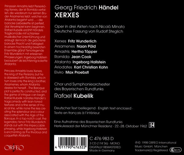 Handel: XERXES