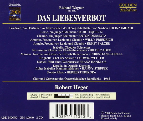 Wagner: DAS LIEBESVERBOT