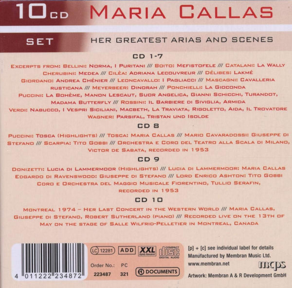 Callas - Greatest Arias & Scenes