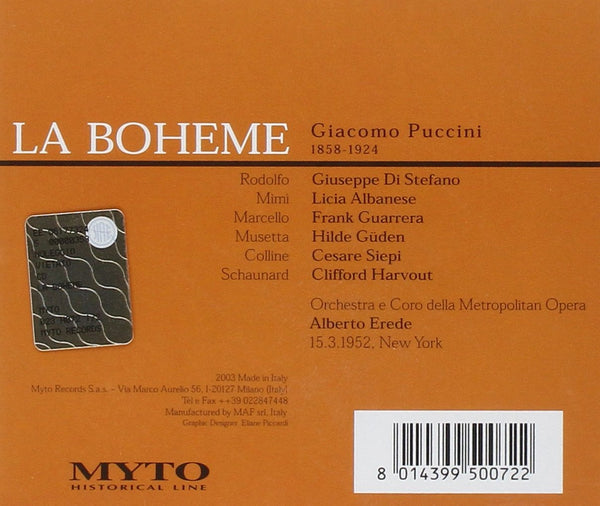 Puccini: LA BOHÈME