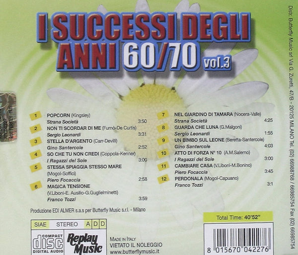 I Succesi degli Anni 60-70, vol. 3