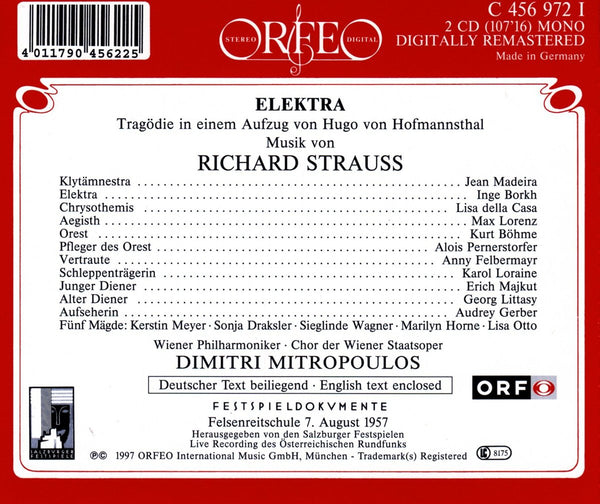 R. Strauss: ELEKTRA