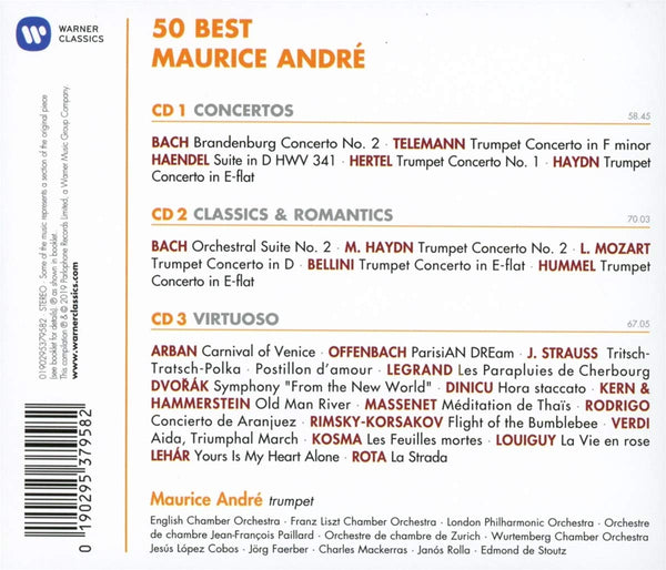 Maurice André -50 Best of (3CDs)