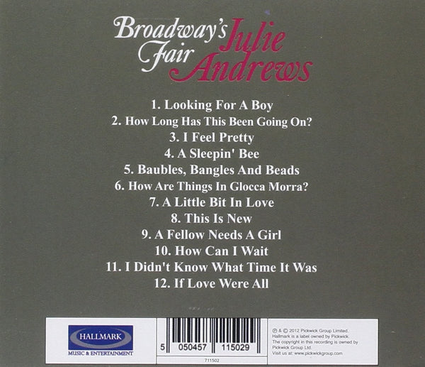 Broadway's Fair - Julie Andrews