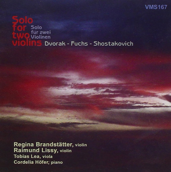 Dvorak/ Fuchs/ Shostakovich: Solo for 2 Violins