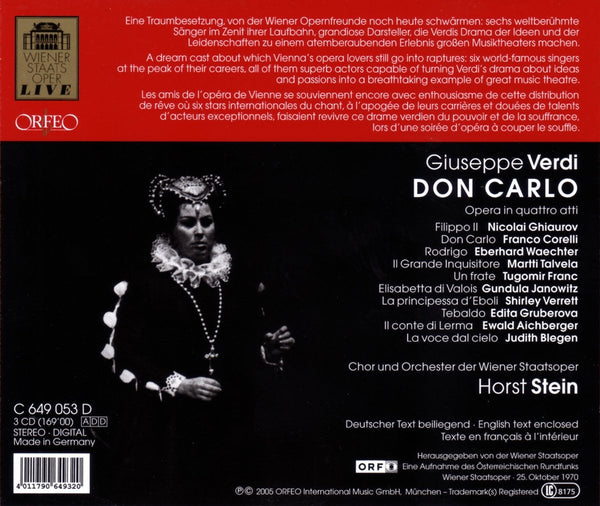 Verdi: DON CARLO