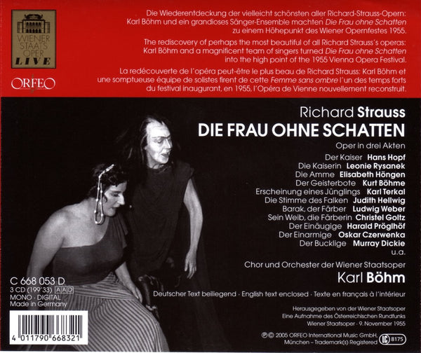 R. Strauss: DIE FRAU OHNE SCHATTEN