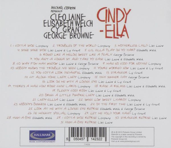 Cindy-Ella - Original London Cast