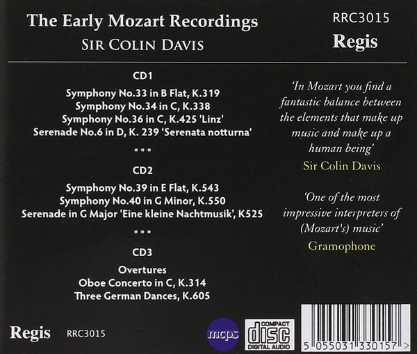 Early Mozart Recordings