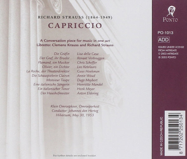 R. Strauss: CAPRICCIO