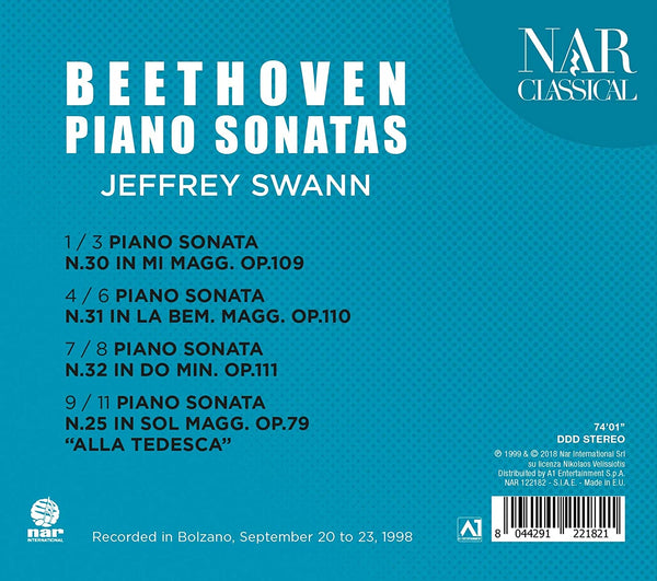 Beethoven: Piano Sonatas Op. 109 · Op. 110 · Op. 111 · Op. 79