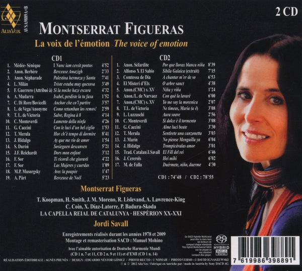 Montserrat Figueras - The Voice of Emotion