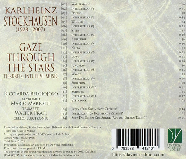 Karlheinz Stockhausen: Gaze Through the Stars