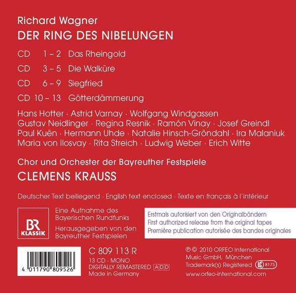 Wagner: DER RING DES NIBELUNGEN