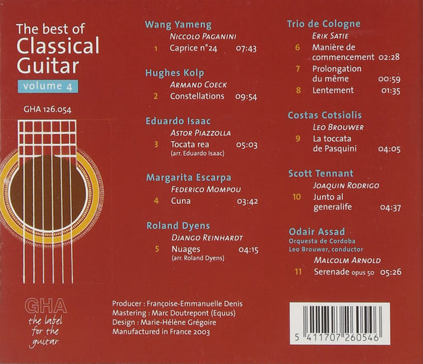 The Best of Classical Guitar, volume 4