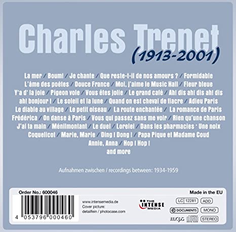 Charles Trenet - La Mer
