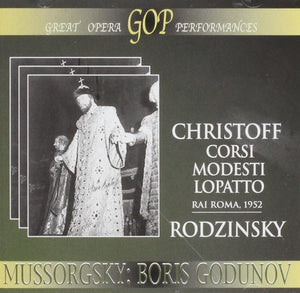 Mussorgsky: BORIS GODUNOV (in Italian)