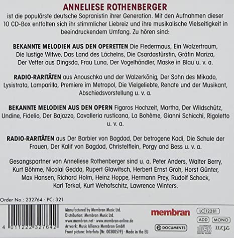 Anneliese Rothenberger - Die Stimme für Millionen