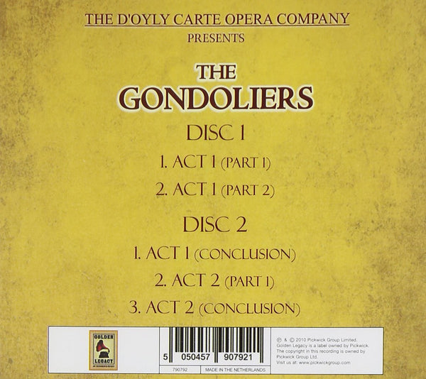 Gilbert & Sullivan: THE GONDOLIERS