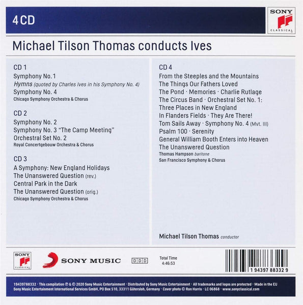 Michael Tilson Thomas conducts Charles Ives