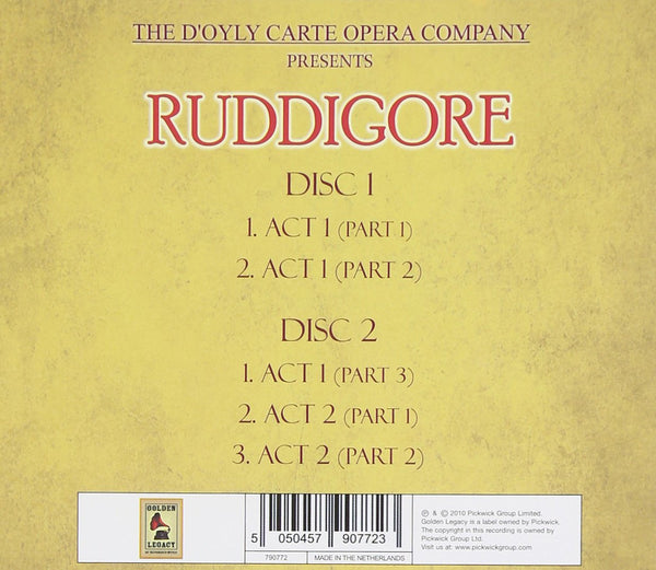 Gilbert & Sullivan: RUDDIGORE