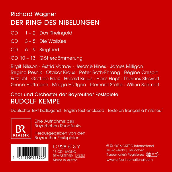 Wagner: DER RING DES NIBELUNGEN