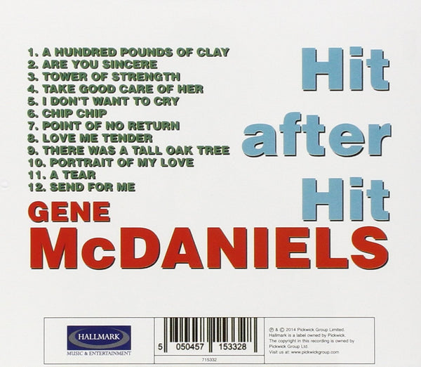 Gene McDaniel - Hit after Hit