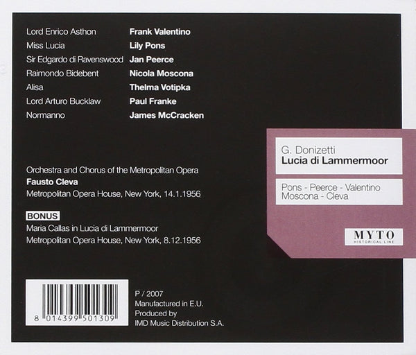 Donizetti: LUCIA DI LAMMERMOOR