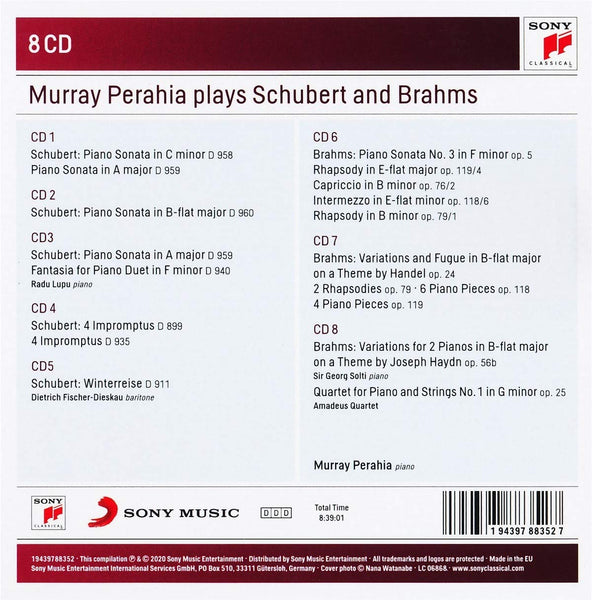 Murray Perahia plays Schubert & Brahms