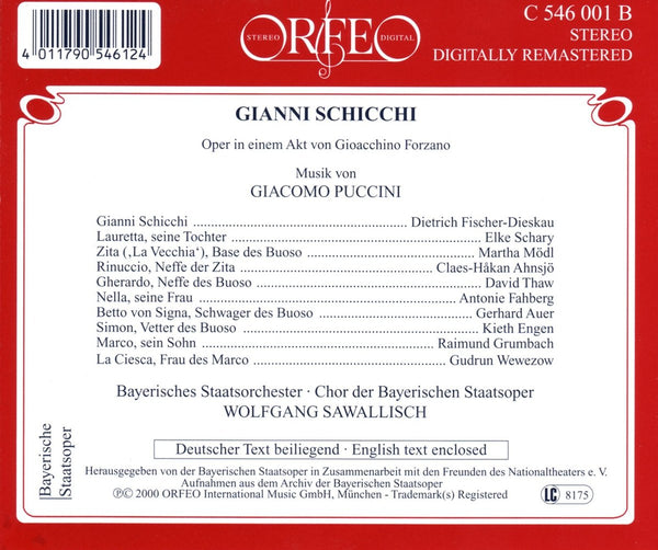 Puccini: GIANNI SCHICCHI