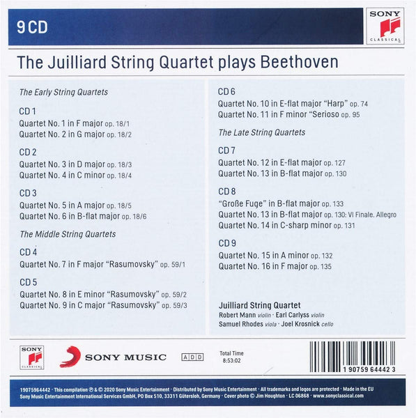 Beethoven: The Complete String Quartets 