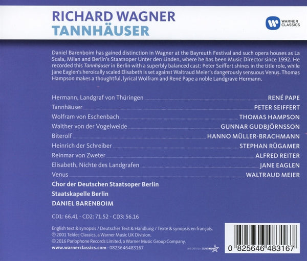 Wagner: TANNHÄUSER