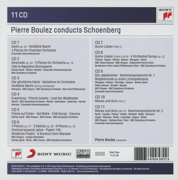 Boulez conducts Schoenberg