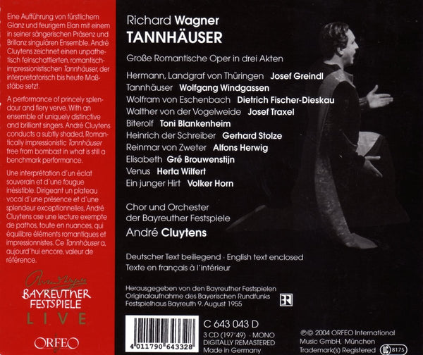 Wagner: TANNHÄUSER