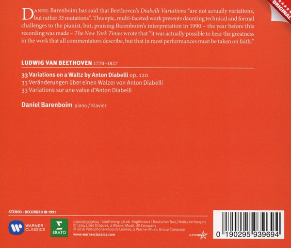 Beethoven: Diabelli Variations, op. 120