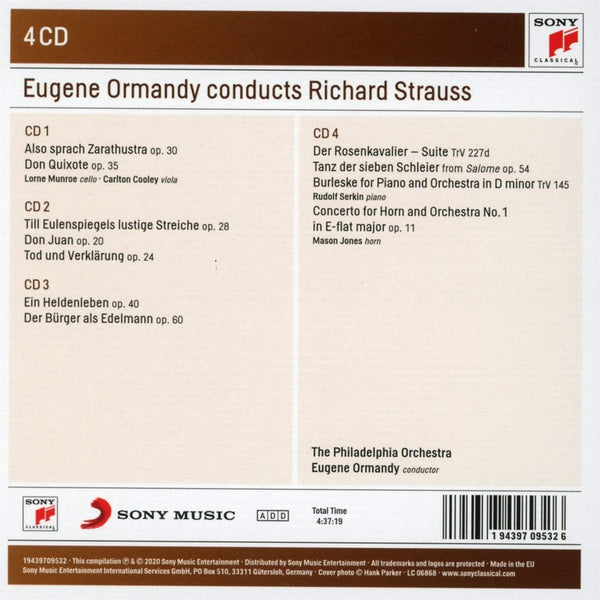 Eugene Ormandy conducts Richard Strauss