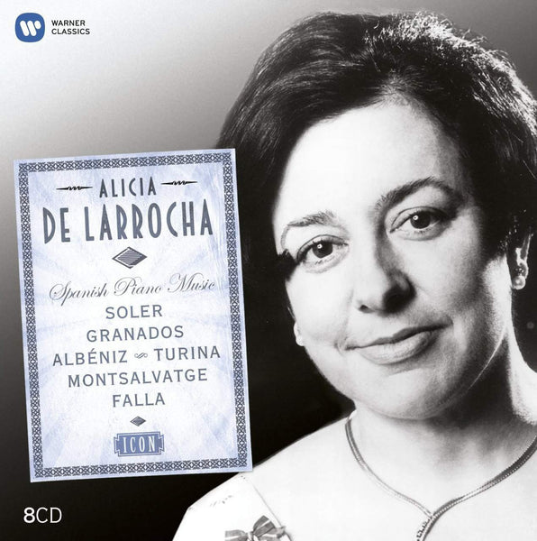 Alicia de Larrocha: Icon - Spanish Piano Music (8CDs)