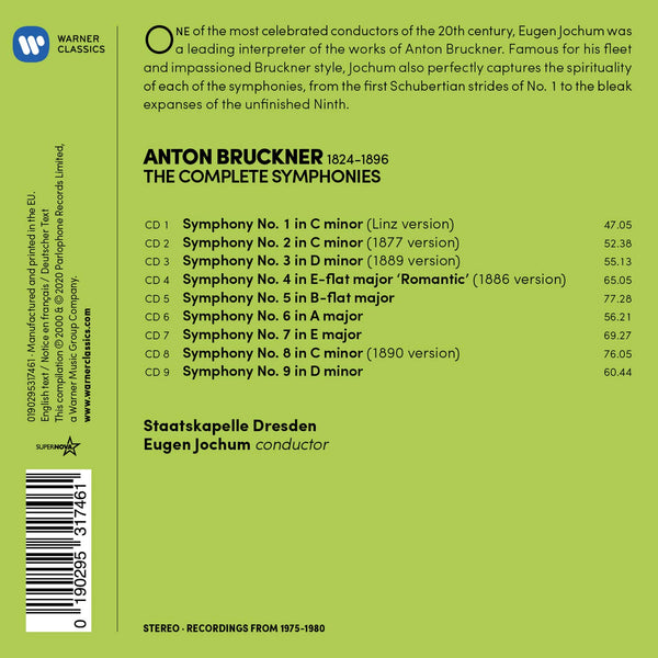 Bruckner: The 9 Symphonies