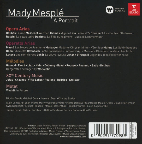 MADY MESPLE - A Portrait (4CDs)