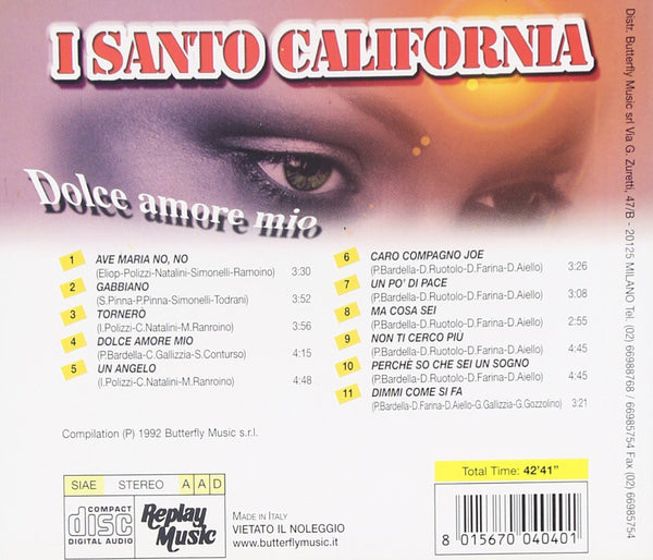 Santo California - Dolce amore mio