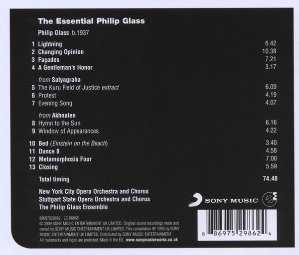 The Essential Philip Glass 