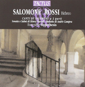 Salomone Rossi (1570-1630): Canti Di Salomone