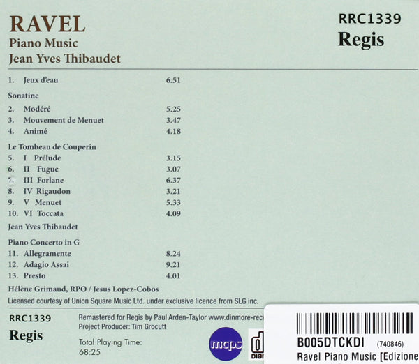 Ravel: Piano Music