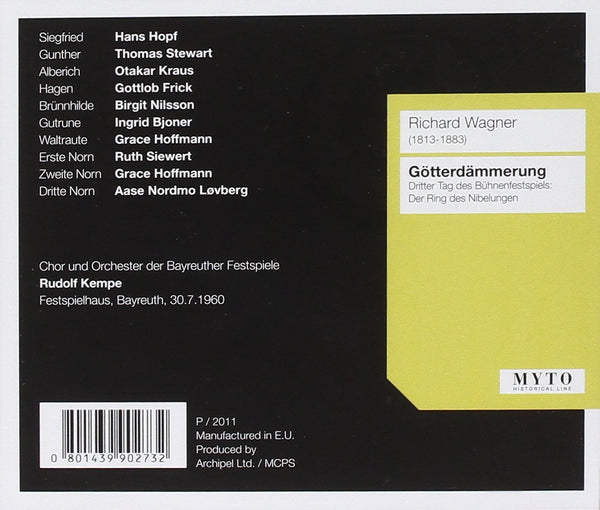 Wagner: GÖTTERDÄMMERUNG