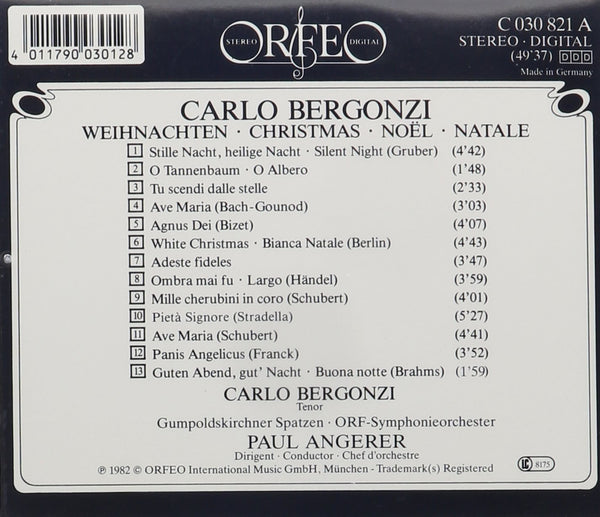 Christmas with Carlo Bergonzi