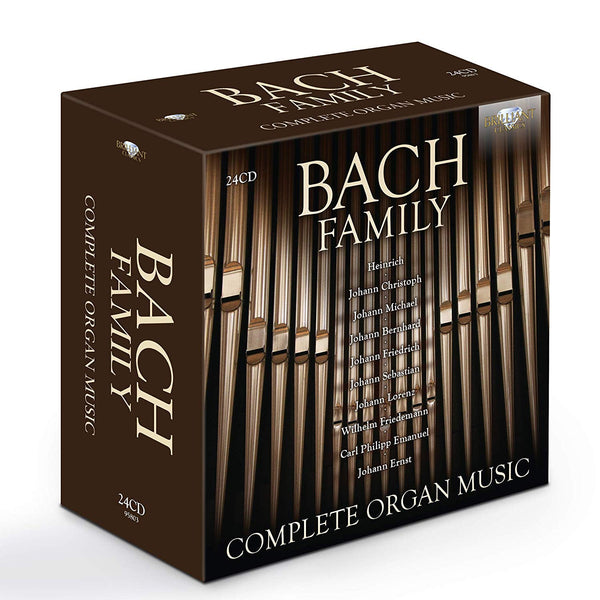 Bach Family: Complete Organ Music - 24 CD set