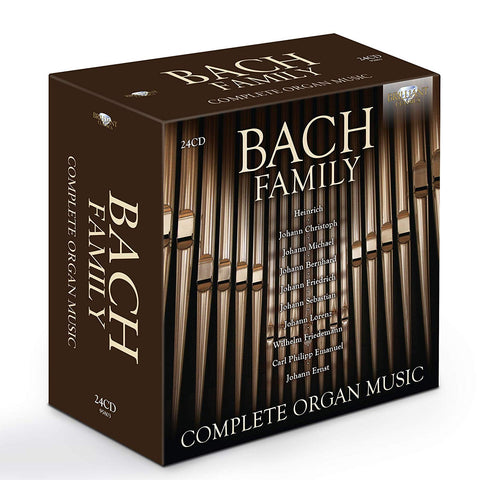 Bach Family: Complete Organ Music - 24 CD set