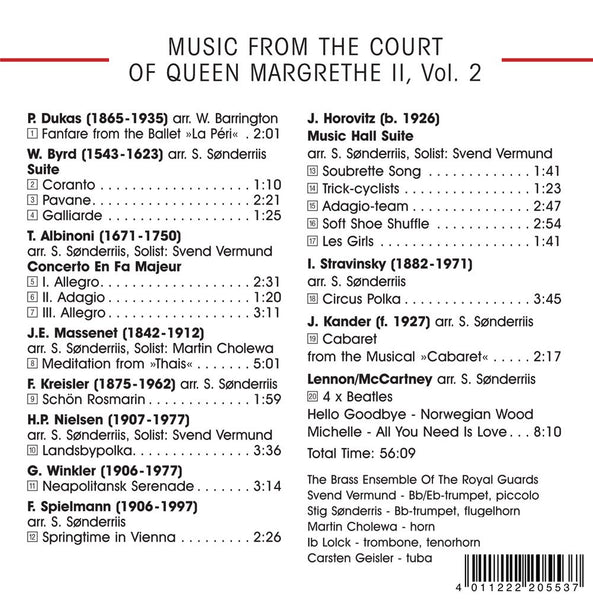 Music from the Court Margrethe II, vol.2 - Music for Brass Ensemble