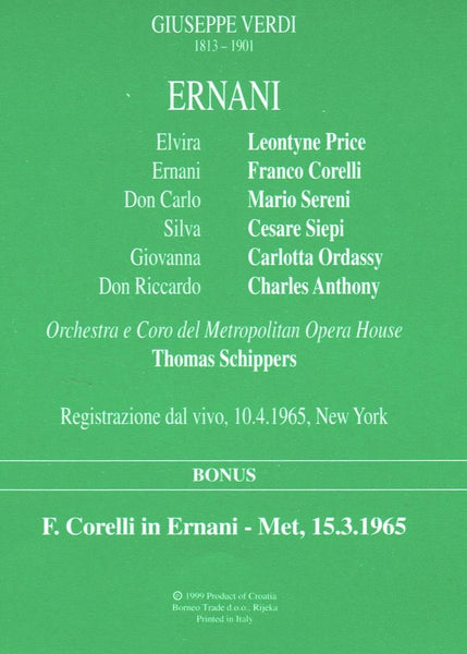 Verdi: ERNANI